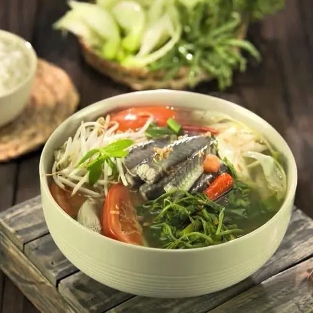 Canh chua cá bớp