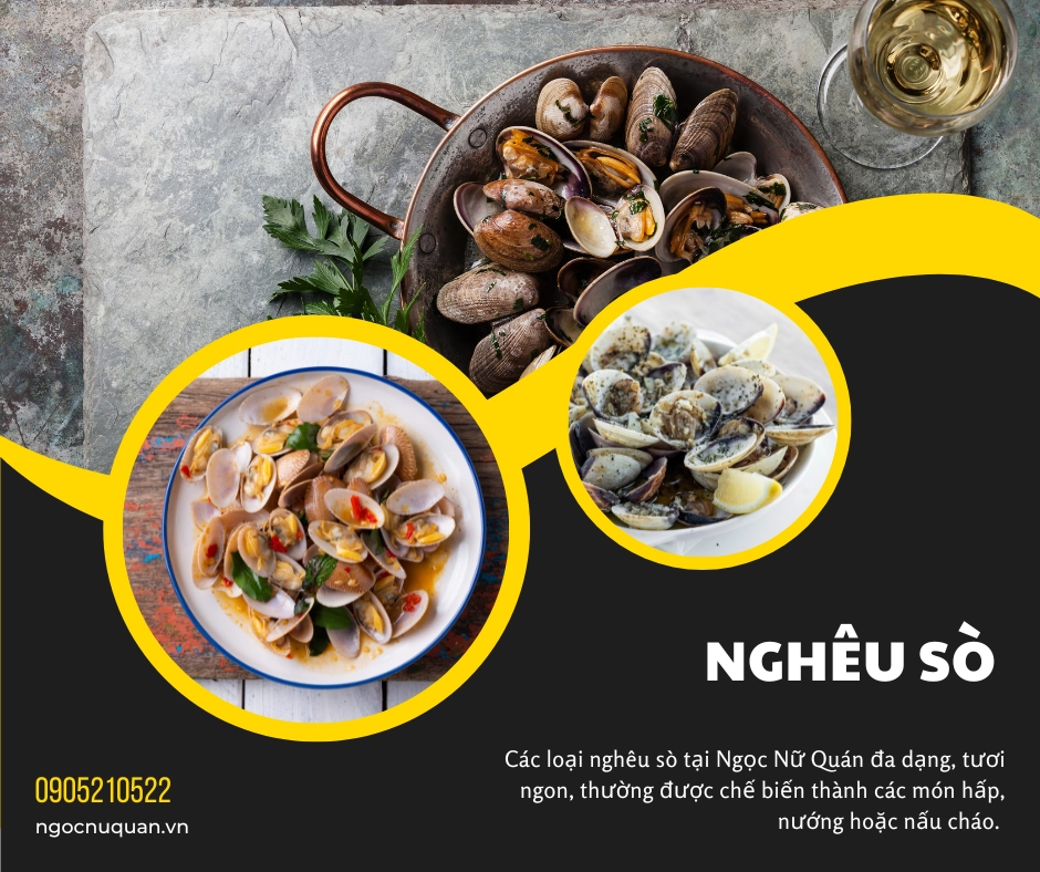 Nghêu Sò tại Ngọc Nữ Quán